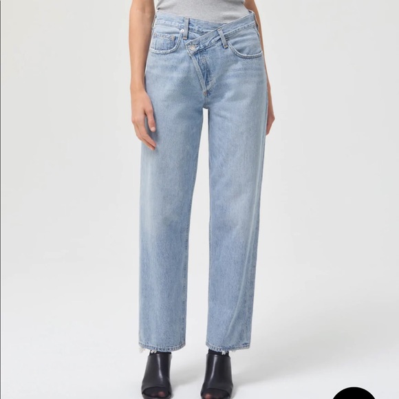 Agolde Denim - Looking to Trade Agolde Criss Cross Upsized Jean